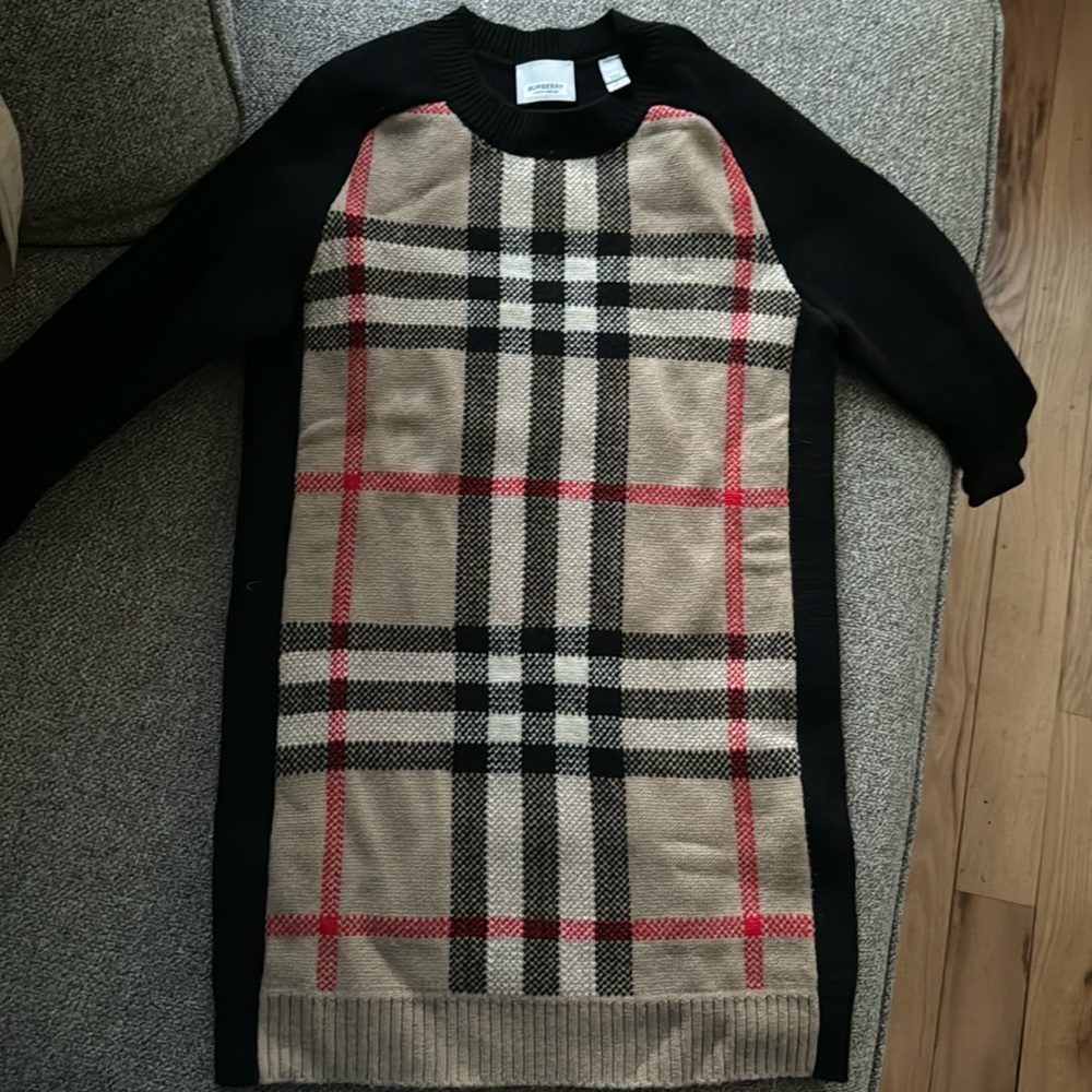 Original Burberry sweater dress
